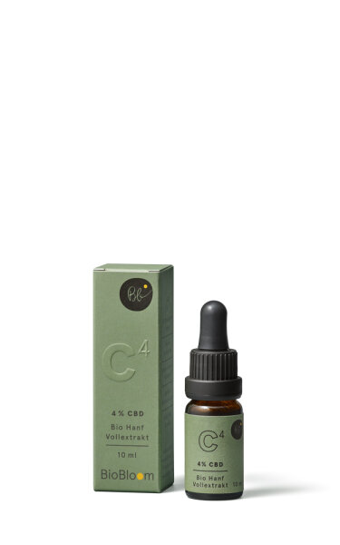 BioBloom 4% Bio CBD Öl  10ml