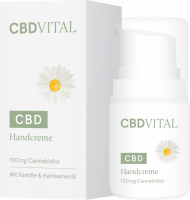 CBD Vital Fußcreme 100ml  (100mg CBD)